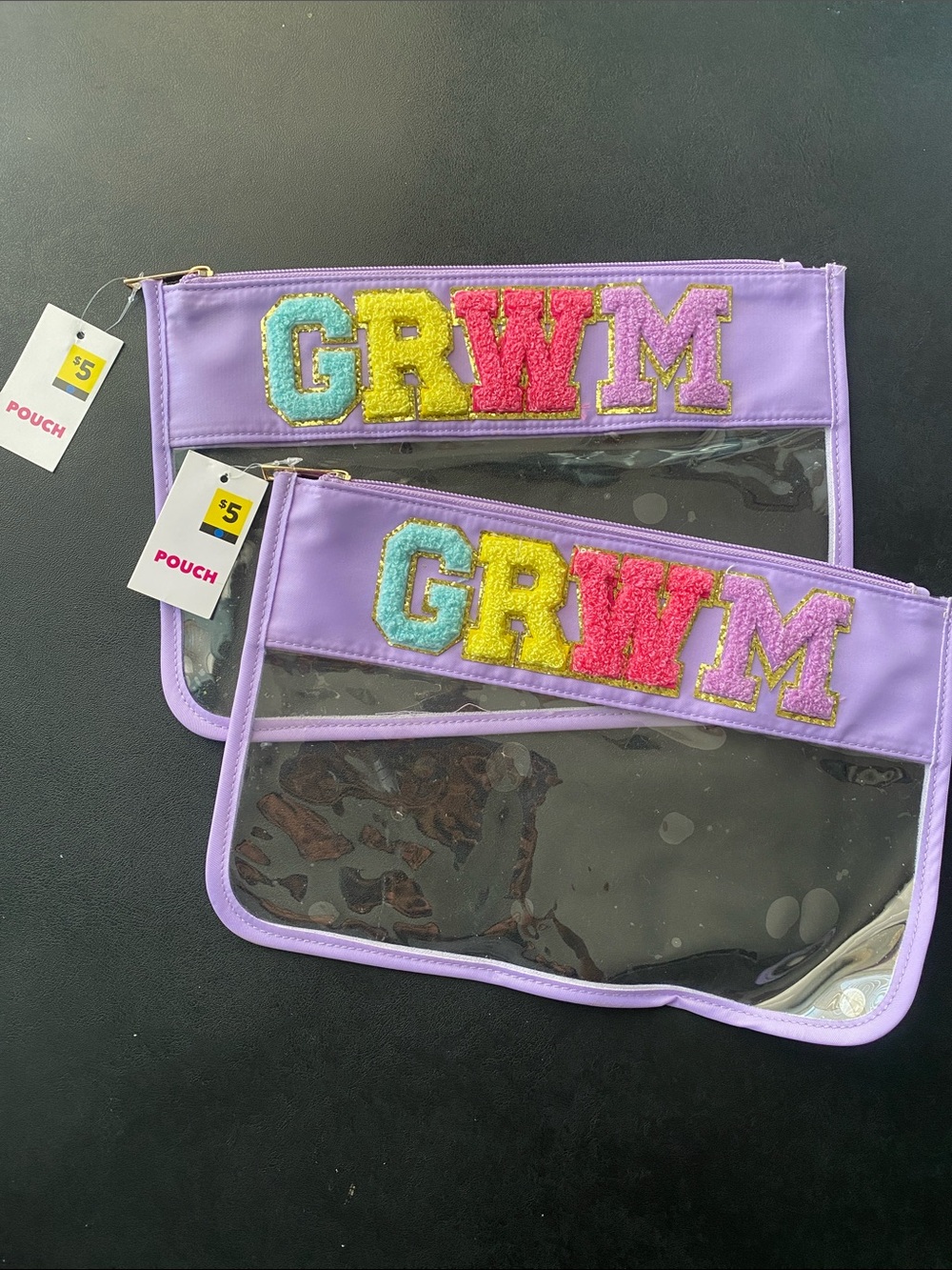 NWT Clear Make Up Bags